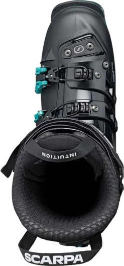 Scarpa 4-Quattro SL Women's Ski Touring Boots 10 Scarpa 4-Quattro SL Women's Ski Touring Boots -Comprehensive outdoor sports SCARPA4SLSkiWomensTouringBootBlackBlue5