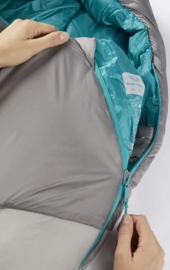 Rab Women's Solar Ultra 2 Lightweight Sleeping Bag -Comprehensive outdoor sports SOLAR ULTRA 2 WMNS GRANITE QSS 03 GRA 09