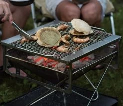 Snow Peak Pack & Carry Fireplace Grill Bridge Camping Grill -Comprehensive outdoor sports ST 032GBR switch3 515Wx515H 1024x12