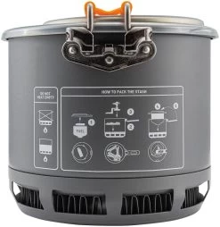 Jetboil Stash Cooking Stove System -Comprehensive outdoor sports STASHPanpackinginstructions