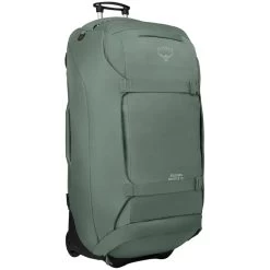 Osprey Sojourn Shuttle Wheeled Duffle/Suitcase -Comprehensive outdoor sports Sojourn Shuttle Wheeled Duffel 130L F23 Side KoseretGreencopy