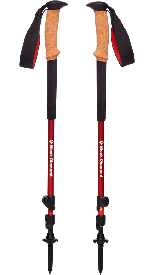 Black Diamond Trail Cork Adjustable Trekking Poles 2 Black Diamond Trail Cork Adjustable Trekking Poles - Image 2