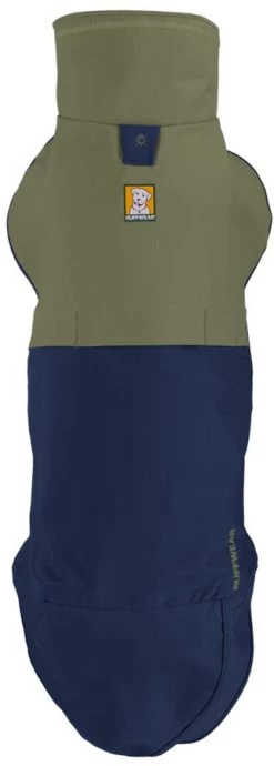 Ruffwear Sun Shower Jacket Waterproof Dog Coat -Comprehensive outdoor sports WebJPG 05303 Sun Shower Midnight Blue Overhead