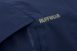 Ruffwear Sun Shower Jacket Waterproof Dog Coat -Comprehensive outdoor sports WebJPG 05303 Sun Shower Midnight Blue Texture Detail