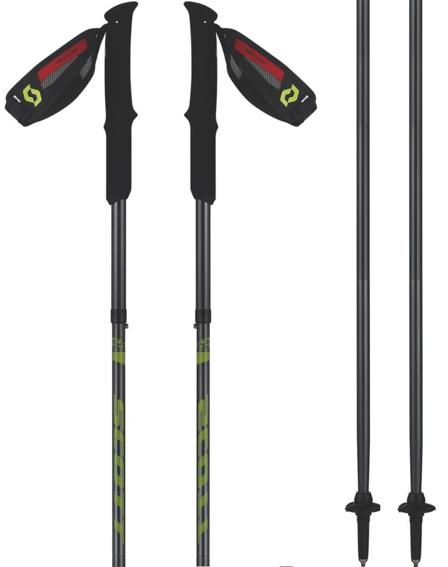 Scott Trail Lightweight Folding Running Poles 1 Scott Trail Lightweight Folding Running Poles
