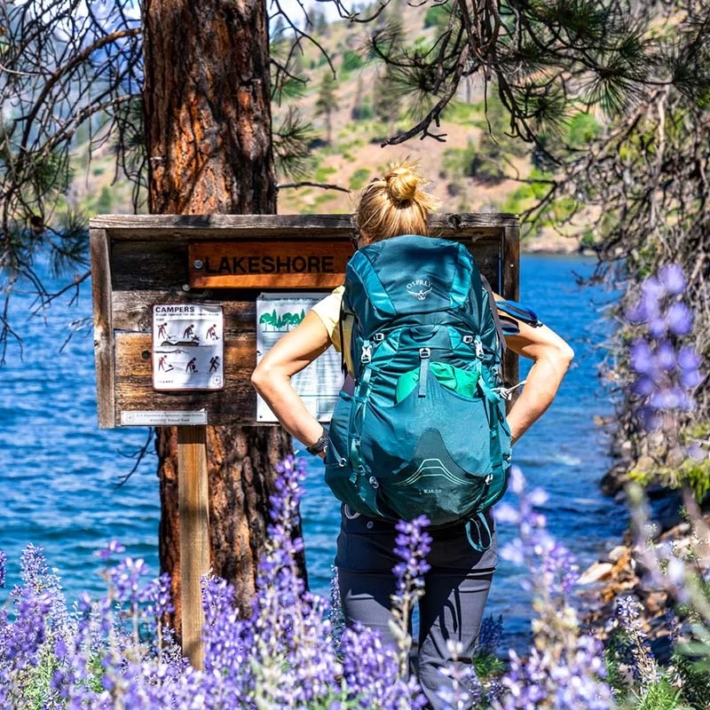 Osprey Eja 58 Women's Light Backpacking Pack 11 Osprey Eja 58 Women's Light Backpacking Pack - Image 11