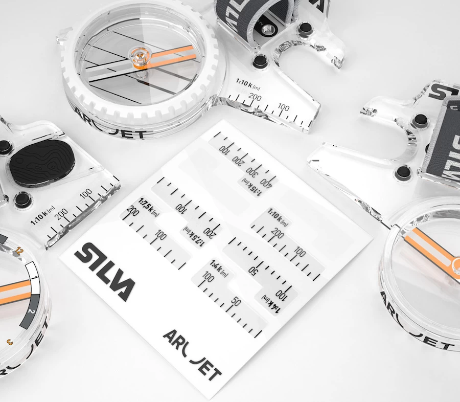 Silva Arc Jet 360 Orienteering Thumb Compass 13 Silva Arc Jet 360 Orienteering Thumb Compass - Image 13