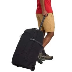 Kathmandu Hybrid Trolley V5 50L Wheeled Bag/Suitcase -Comprehensive outdoor sports b0292 o4w hybrid trolley v5 50l black x m bcopy 1