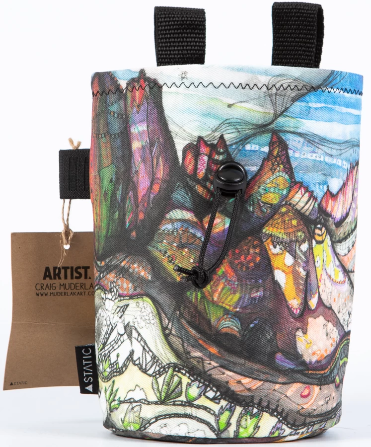 Artist Series Rock Climbing Chalk Bag 2 Artist Series Rock Climbing Chalk Bag - Image 2
