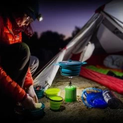 Sea To Summit X-Pot Folding Camping Cookware -Comprehensive outdoor sports b89d7993 51cb 4efc a42b 0da74053e716x20pot20in20use20by20tent20sea20to20summit