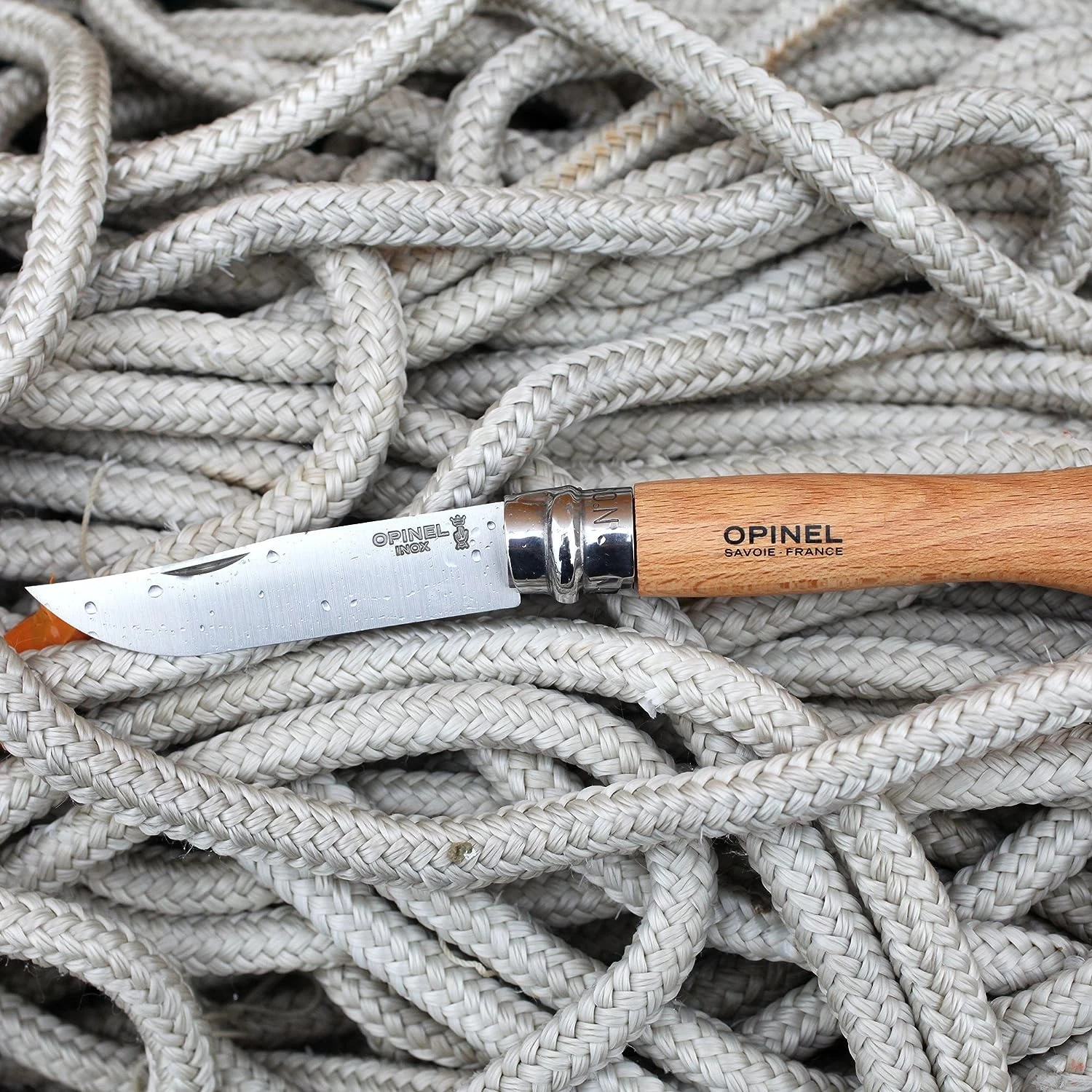 Opinel No.6 Olive Classic Original Folding Pocket Knife 10 Opinel No.6 Olive Classic Original Folding Pocket Knife - Image 10