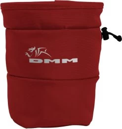 DMM Tube Rock Climbing Chalk Bag -Comprehensive outdoor sports cb31rd tube chalk bag red 2