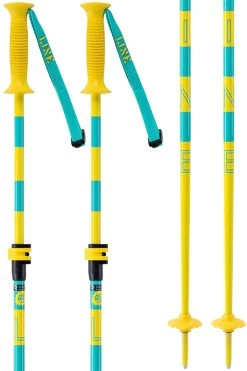 LINE Get Up Pair Of Kids' Extendable Ski Poles