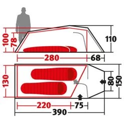 Wechsel Tempest 2 Ultralight Hiking Tent -Comprehensive outdoor sports csm Tempest 2 11d33dd19f