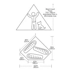 Big Agnes Gold Camp 3 Mesh Inner Tent Cabin -Comprehensive outdoor sports d0b4cd10 18b5 42b2 bcf0 f895c25f5e84 tent layout graphics gold camp 3 meshcopy
