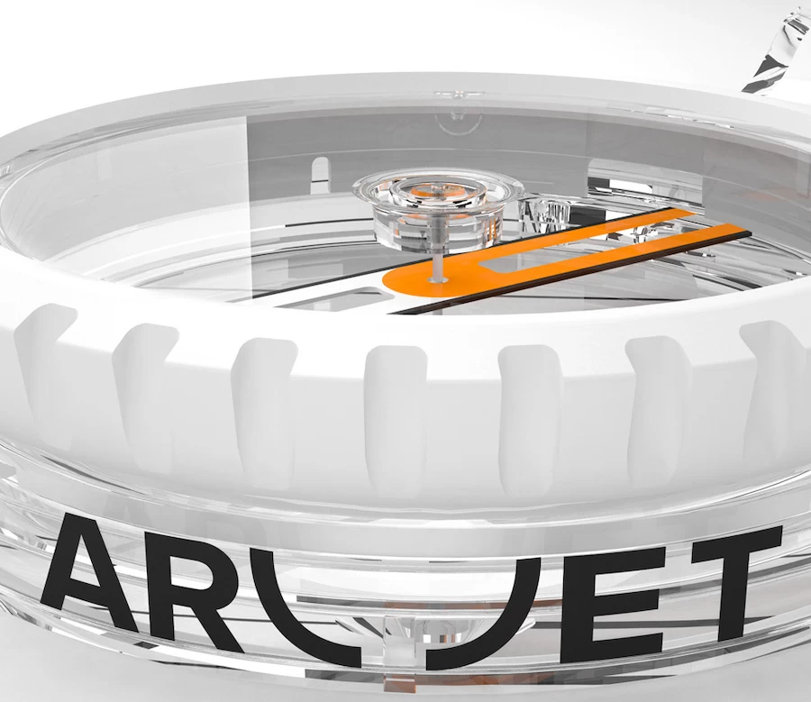 Silva Arc Jet 360 Orienteering Thumb Compass 10 Silva Arc Jet 360 Orienteering Thumb Compass - Image 10