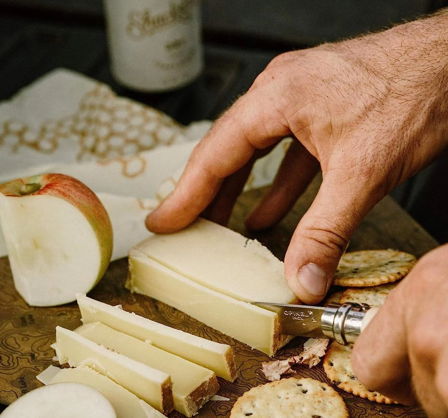 Opinel No.6 Olive Classic Original Folding Pocket Knife 5 Opinel No.6 Olive Classic Original Folding Pocket Knife - Image 5