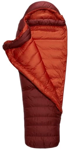 Rab Ascent 900 Lightweight Down Sleeping Bag -Comprehensive outdoor sports e8d72e61 930e 4a86 bedc 2561c22125b1 Ascent 900 OxbloodRed QSD 39 OXB 04 1