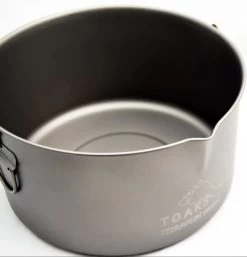 Titanium Pot + Bail Handle Ultralight Cookware 17 Titanium Pot + Bail Handle Ultralight Cookware -Comprehensive outdoor sports f31755c8 fb35 439f 91e7 fa6b92be87d8toaks pot 200 bh 2