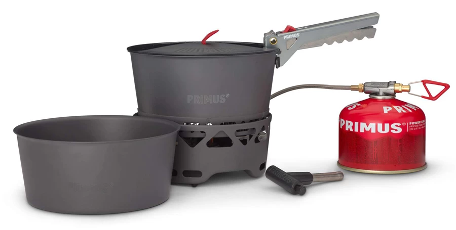 Primus PrimeTech Stove Set 1.3L Lightweight Cooking Set 2 Primus PrimeTech Stove Set 1.3L Lightweight Cooking Set - Image 2