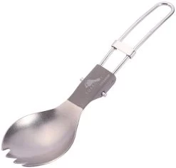 Titanium Folding Spork Ultralight Camping Cutlery