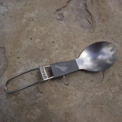 Titanium Folding Spork Ultralight Camping Cutlery -Comprehensive outdoor sports gg2215