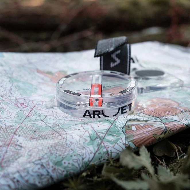 Silva Arc Jet 360 Orienteering Thumb Compass 4 Silva Arc Jet 360 Orienteering Thumb Compass - Image 4