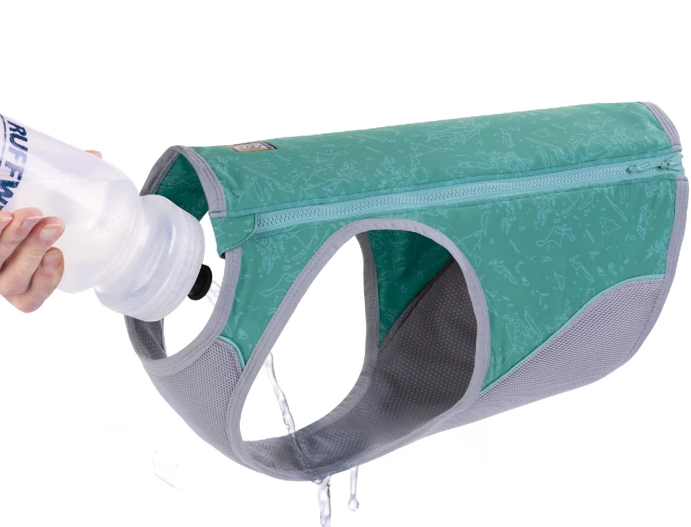 Ruffwear Swamp Cooler Zip Cooling Dog Vest 2 Ruffwear Swamp Cooler Zip Cooling Dog Vest - Image 2