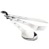 GSI Outdoors Glacier Stainless Ring Cutlery Set Camping Utensils