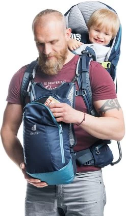 Deuter Kid Comfort Pro Child Carrier Backpack 12 Deuter Kid Comfort Pro Child Carrier Backpack -Comprehensive outdoor sports kid comfort pro deuter bleu nuit6