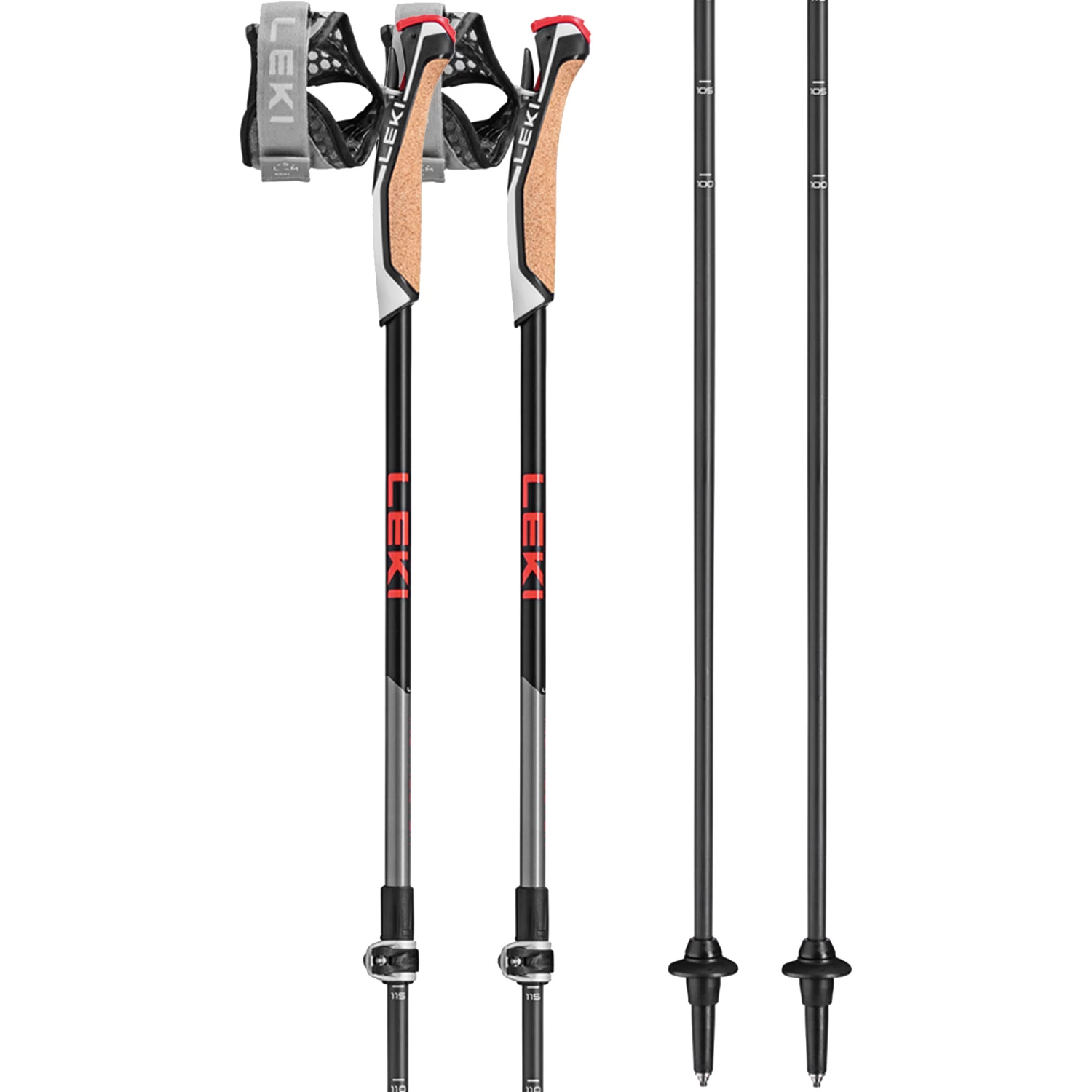 Leki Instructor Lite Adjustable Nordic Walking Poles 1 Leki Instructor Lite Adjustable Nordic Walking Poles