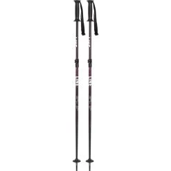 LINE Get Up Pair Of Kids' Extendable Ski Poles -Comprehensive outdoor sports line 2223 get up black pink a2202008 1copy 2
