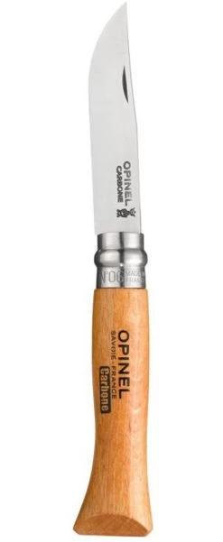 Opinel No.6 Carbon Compact Folding Pocket Knife