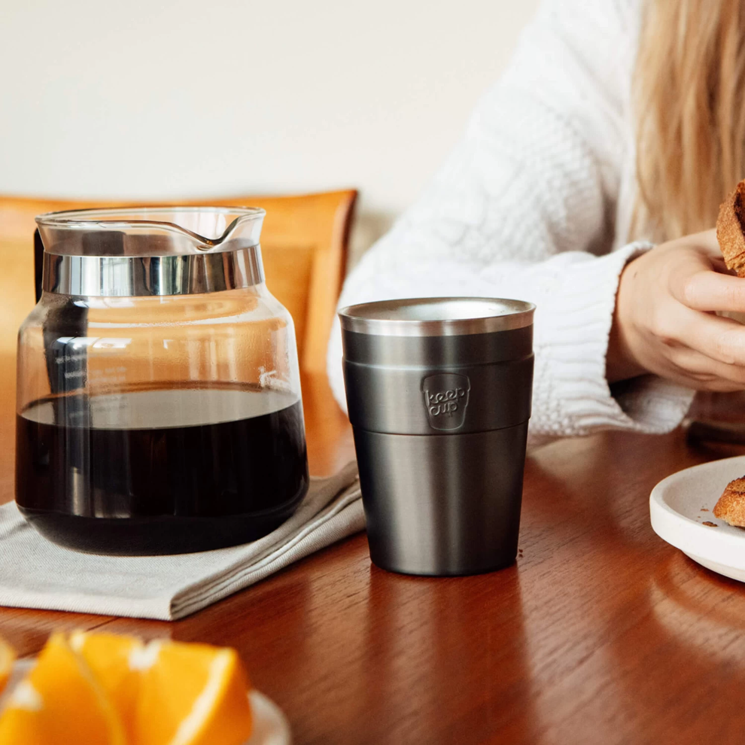 Thermal Insulated 340ml Reusable Tea/Coffee Cup 11 Thermal Insulated 340ml Reusable Tea/Coffee Cup - Image 11