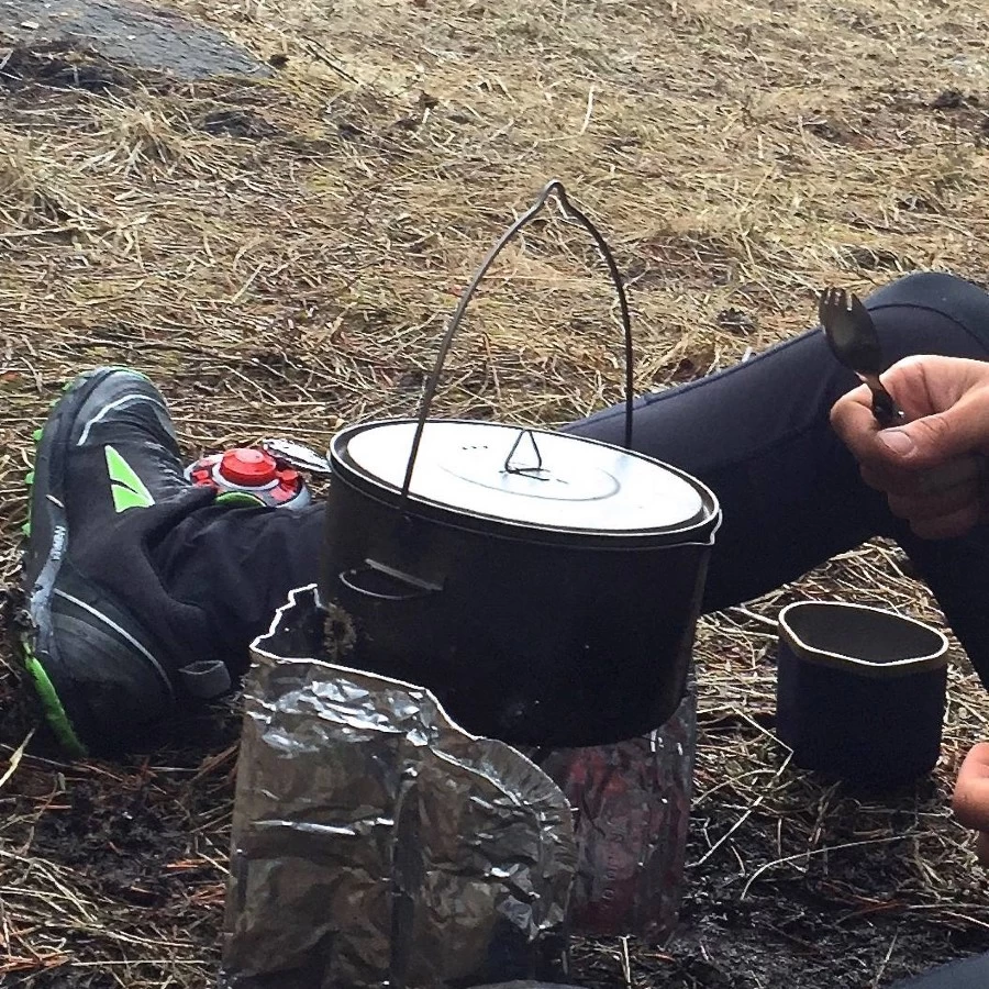 Titanium Pot + Bail Handle Ultralight Cookware 7 Titanium Pot + Bail Handle Ultralight Cookware - Image 7