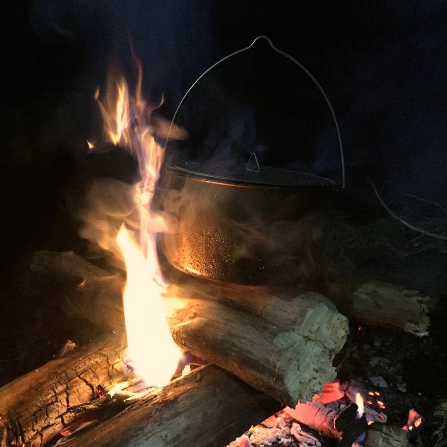 Titanium Pot + Bail Handle Ultralight Cookware 9 Titanium Pot + Bail Handle Ultralight Cookware - Image 9