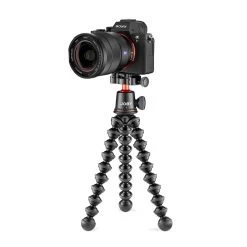 JOBY GorillaPod 3K Camera Tripod 13 JOBY GorillaPod 3K Camera Tripod -Comprehensive outdoor sports photo tripod joby gp 3k pro kit jb01566 bww left dslr