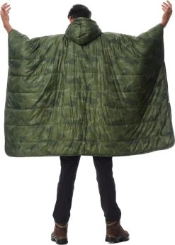 POLER Camp Poncho Reversible Camping Blanket With Hood -Comprehensive outdoor sports poler 84023060956321copy