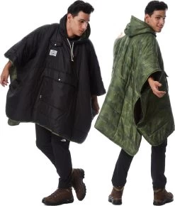 POLER Camp Poncho Reversible Camping Blanket With Hood -Comprehensive outdoor sports poler 840230609563main 1