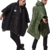 POLER Camp Poncho Reversible Camping Blanket With Hood