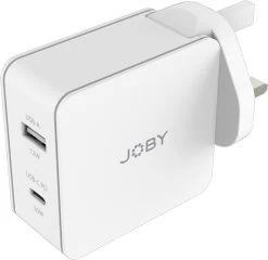 JOBY Wall Charger USB-C PD & USB-A Travel Socket