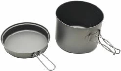 Titanium Pot With Pan Ultralight Camping Cookware -Comprehensive outdoor sports pp1600 2