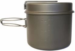 Titanium Pot With Pan Ultralight Camping Cookware -Comprehensive outdoor sports pp1600 3