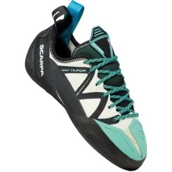 Scarpa Vapour Lace WMN Rock Climbing Shoe -Comprehensive outdoor sports scarpa vapor climbing shoes women dust gray aqua 1