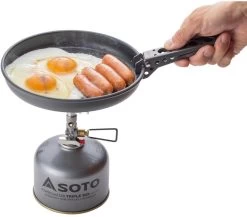 Soto Navigator Frying Pan Camping & Hiking Cookware -Comprehensive outdoor sports soto sod 503 18 navigator fry pan 4