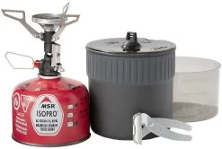 MSR Pocket Rocket Deluxe Stove Kit Camping Stove & Cookware
