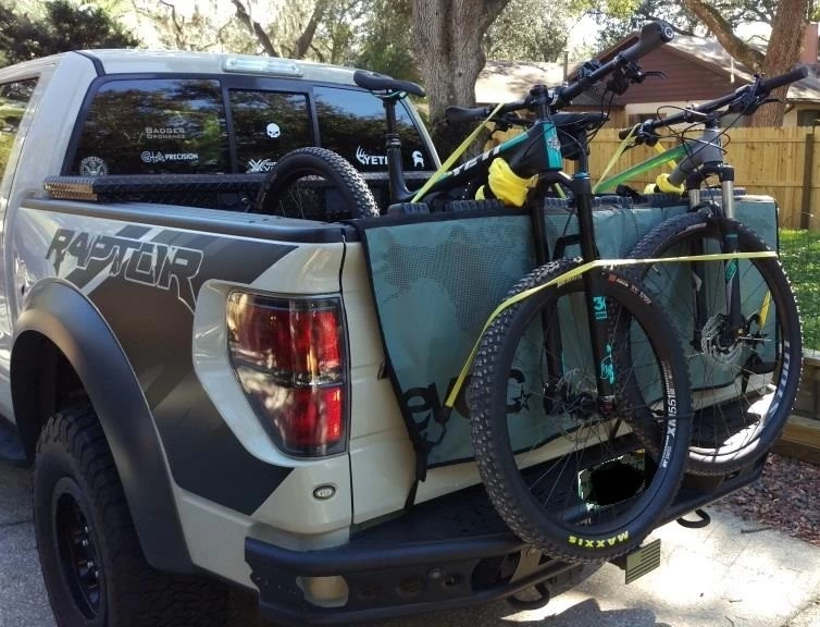 Evoc Tailgate Pad 6 Bike Cycle Pickup Truck Protector Cover 4 Evoc Tailgate Pad 6 Bike Cycle Pickup Truck Protector Cover - Image 4