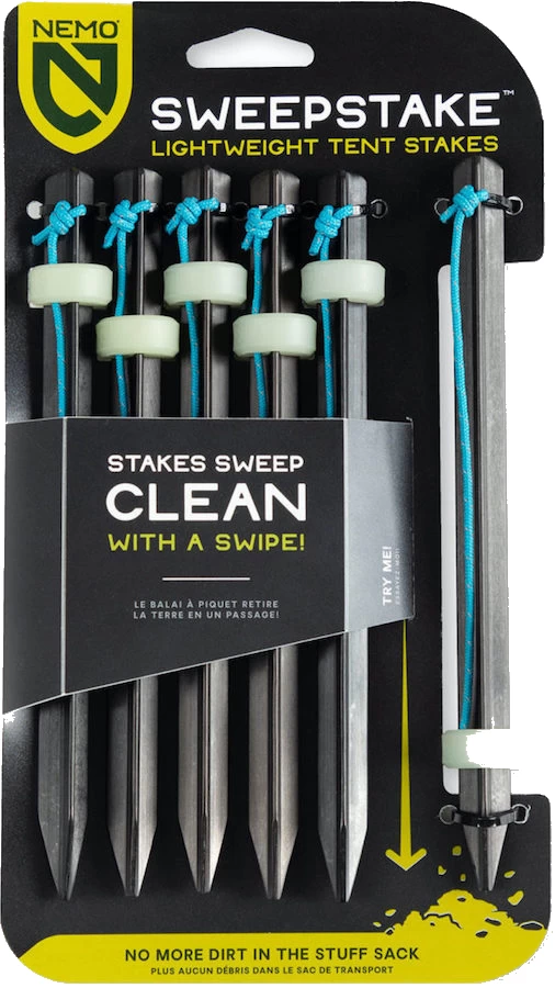 Nemo Sweepstake Stakes Aluminium Tent Pegs 6 Nemo Sweepstake Stakes Aluminium Tent Pegs - Image 6