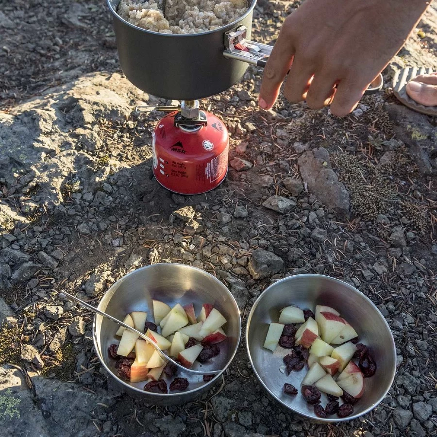 MSR Alpine Nesting Bowl Stainless Steel Camping Bowl 5 MSR Alpine Nesting Bowl Stainless Steel Camping Bowl - Image 5