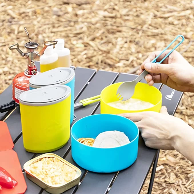 MSR 2 Person Mess Kit Backpacking Meal Set 4 MSR 2 Person Mess Kit Backpacking Meal Set - Image 4